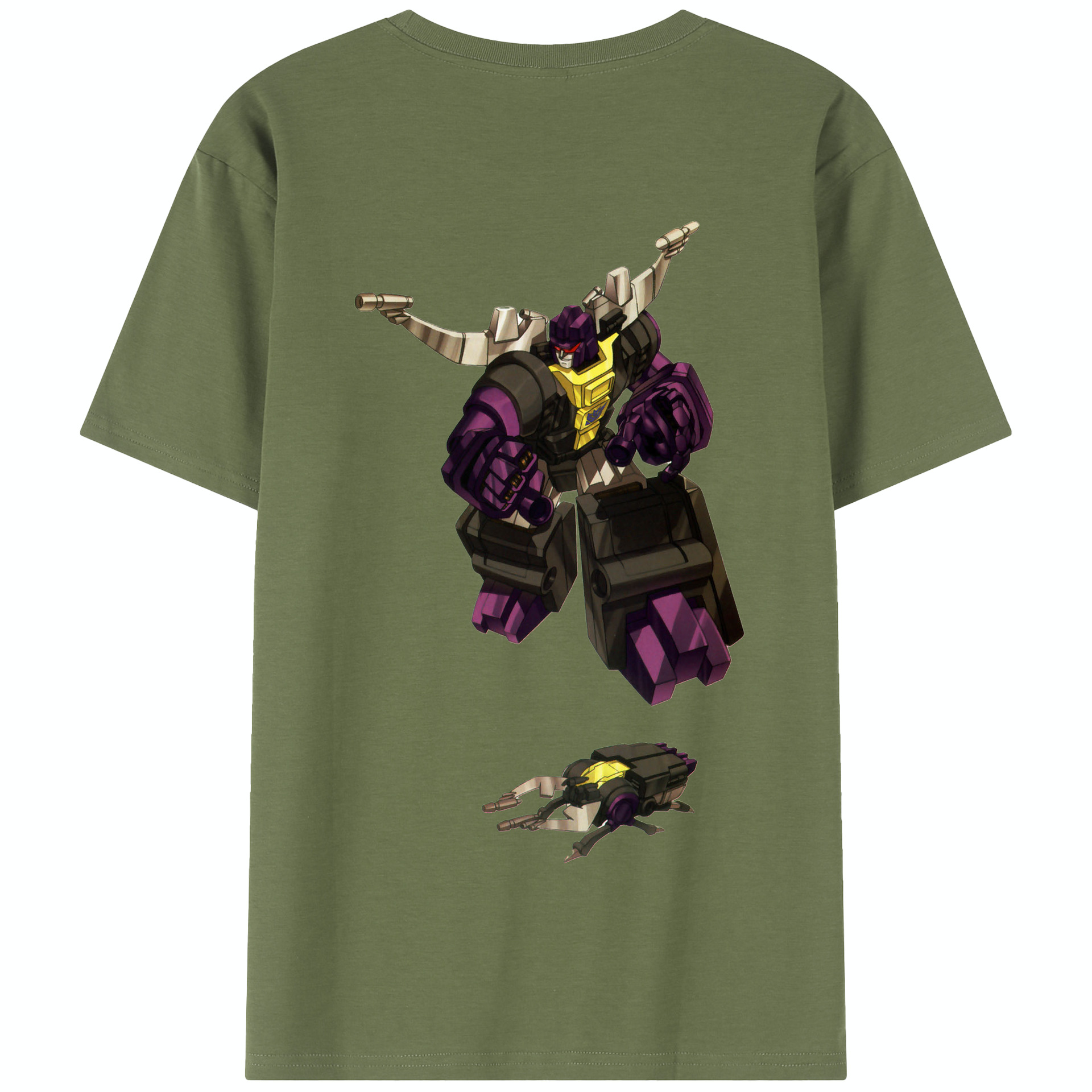 （画像用）  綿100％半袖Tシャツ（背面プリント）